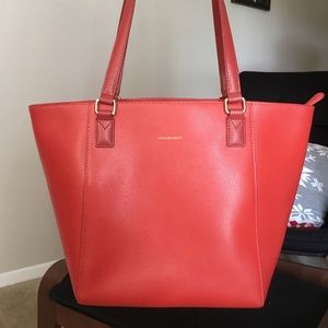 Authentic RedOrange Vera Bradly Tote